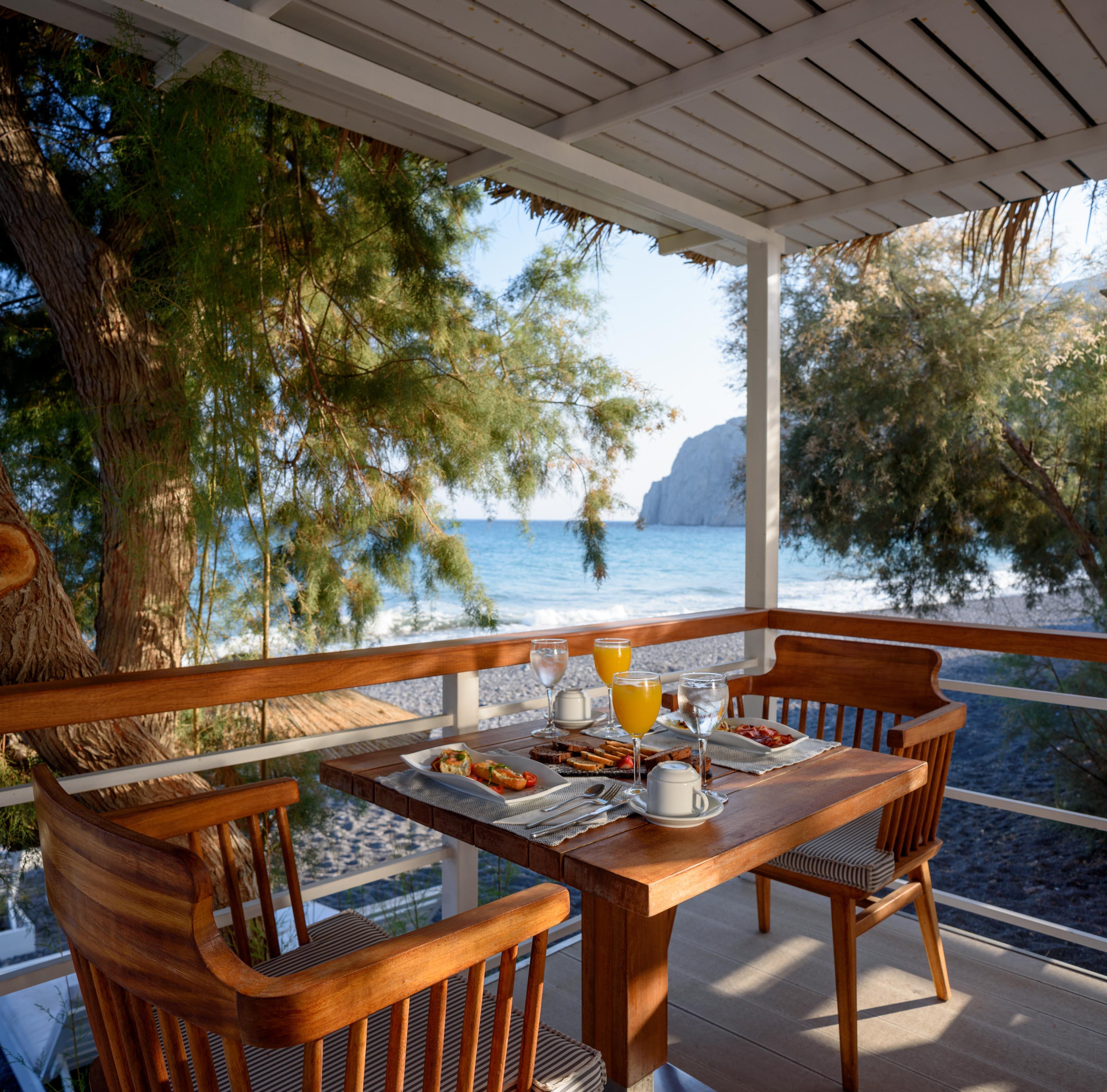 Alesahne Beach Hotel Kamári Kültér fotó