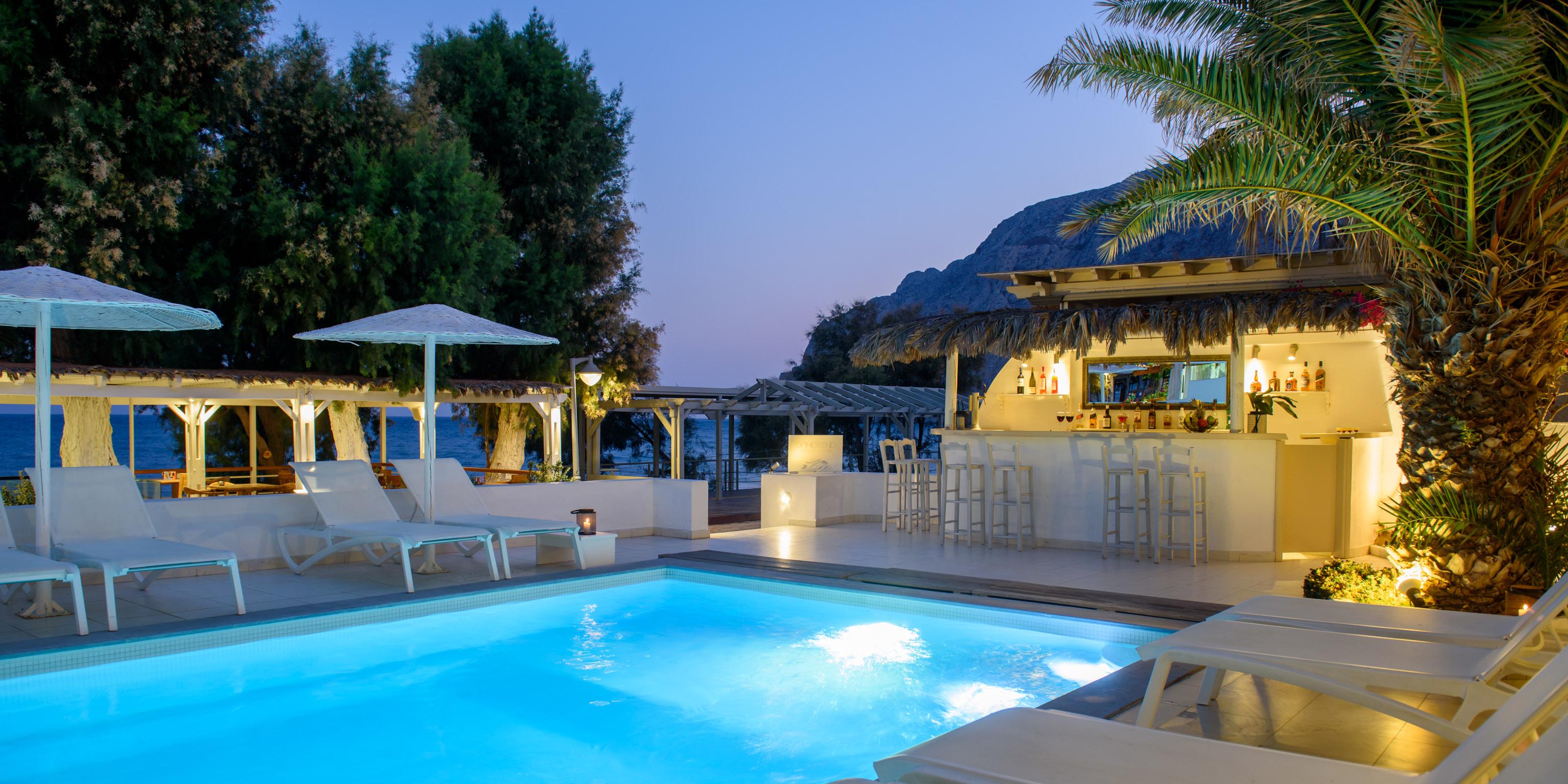 Alesahne Beach Hotel Kamári Kültér fotó