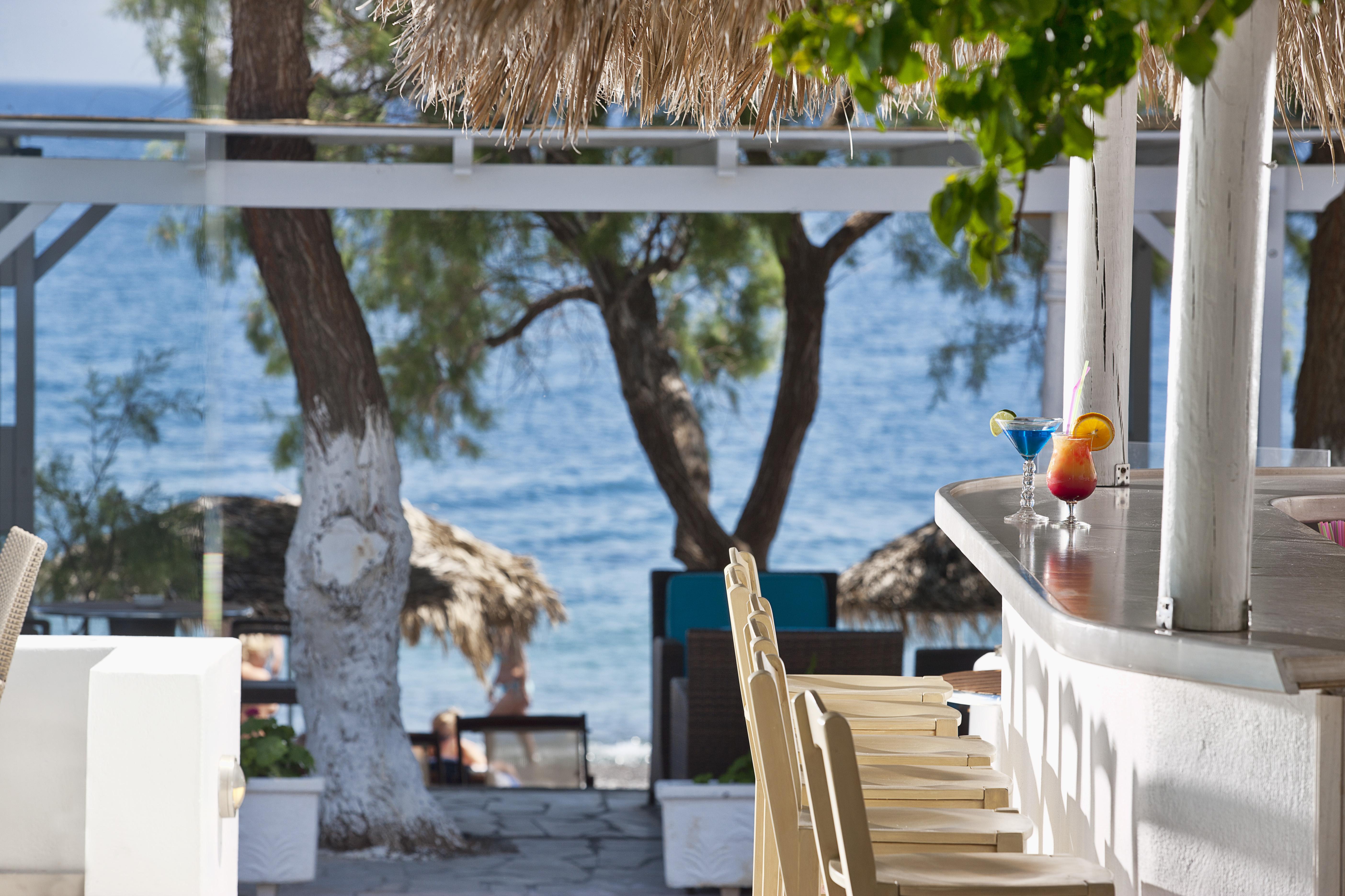 Alesahne Beach Hotel Kamári Kültér fotó