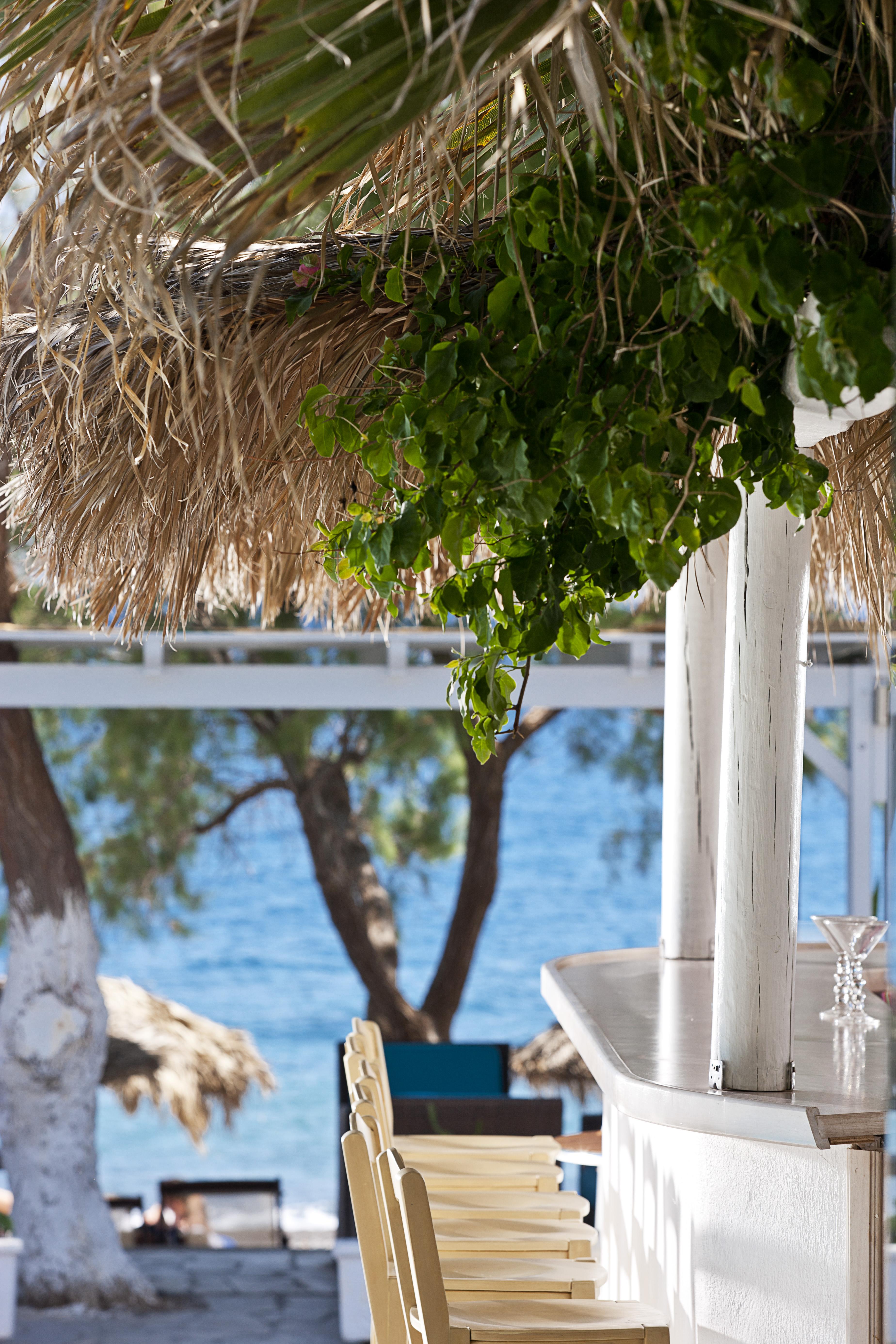 Alesahne Beach Hotel Kamári Kültér fotó