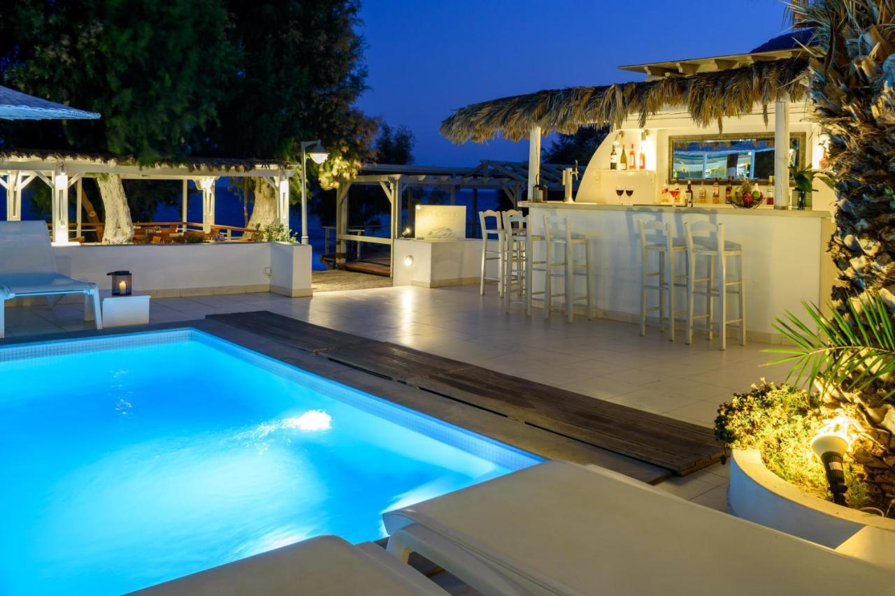 Alesahne Beach Hotel Kamári Kültér fotó